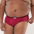 Keeper Cueca LUCAS Slip Lisa Plus Size 100% Algodão