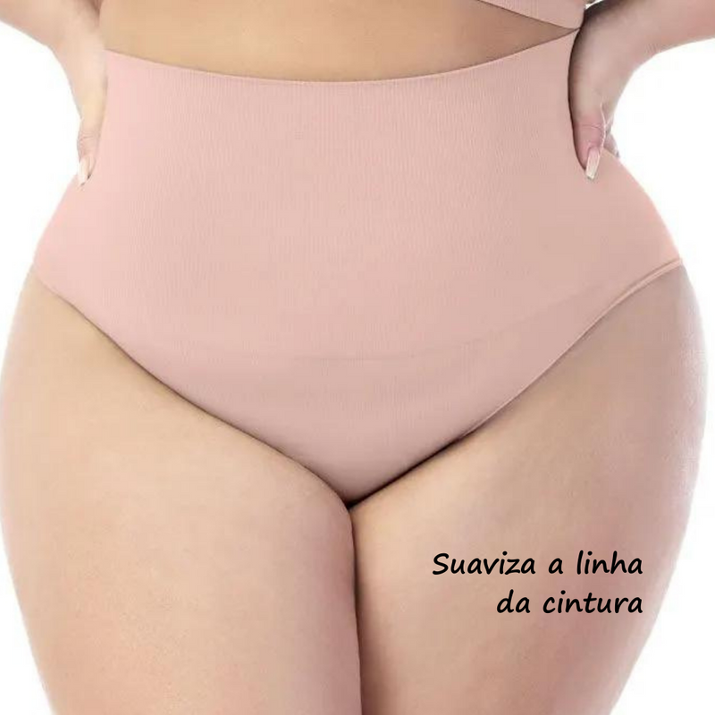 Calcinha IVANA Modeladora Plus Size Sem Costura