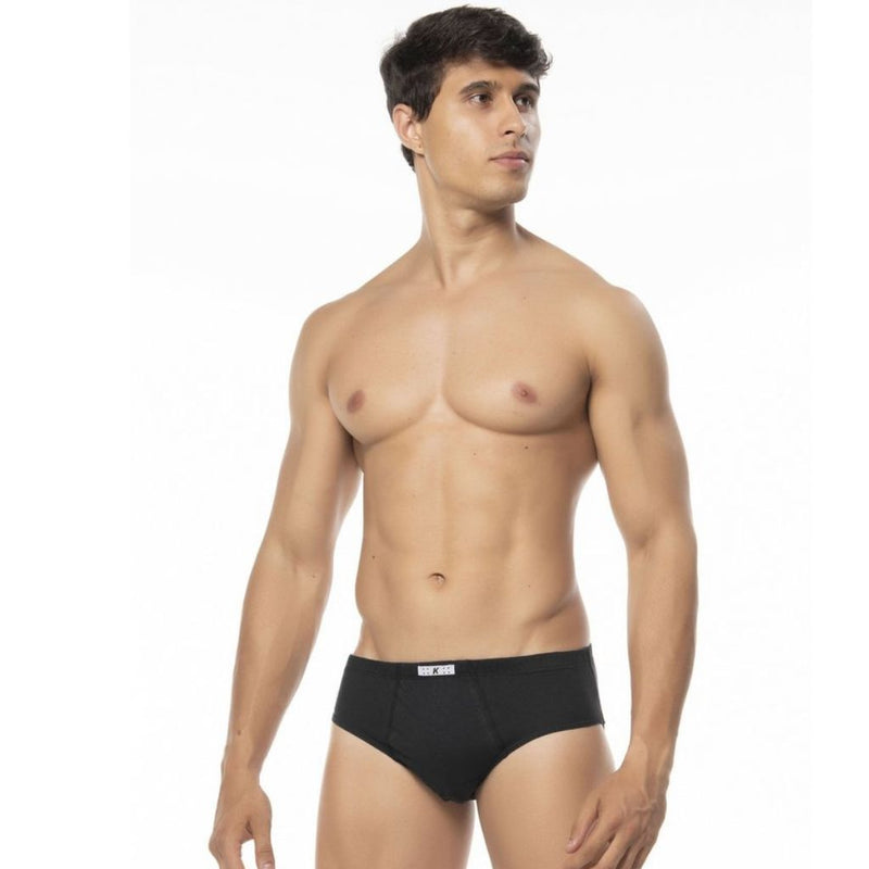 Keeper Cueca ENZO Slip Lisa 100% Algodão