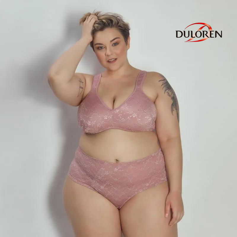 Cinta Du Loren MERLOT PLUS SIZE Cintura Alta Compressão