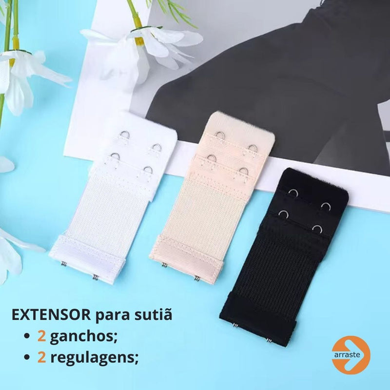 EXTENSOR para Sutiãs 2X2 (Ganchos/Regulagens) Unidade