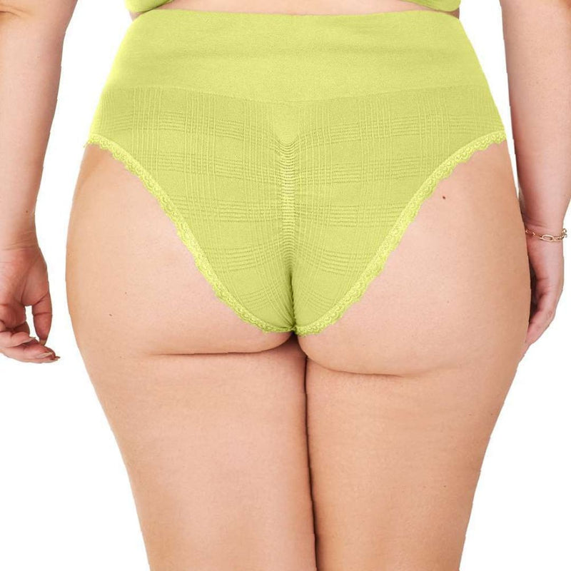 Calcinha BETE Plus Size Jaquard Sem Costura