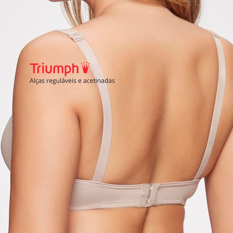 Sutiã Triumph N Sem Aro e Sem Bojo Shape Control 24834