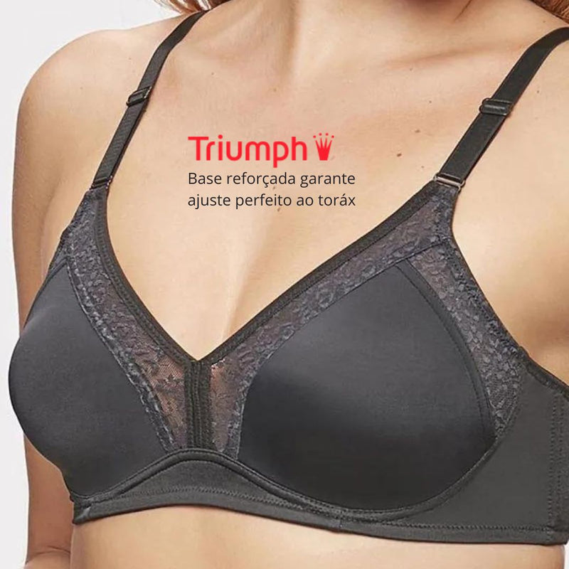 Sutiã Triumph Sem Aro Ladyform Lace 24755