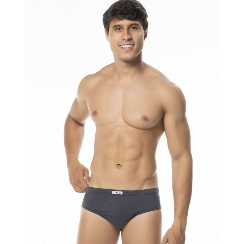 Keeper Cueca ENZO Slip Lisa 100% Algodão