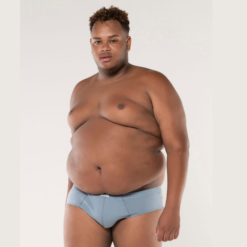 Keeper Cueca LUCAS Slip Lisa Plus Size 100% Algodão