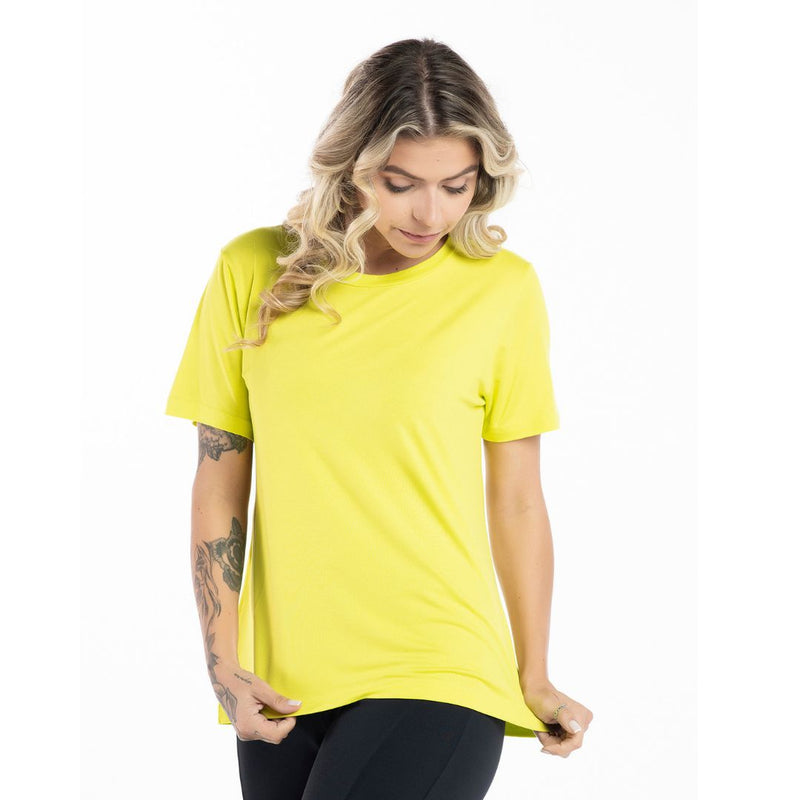 Blusa Feminina Básica Decote O Lisa Kepeer