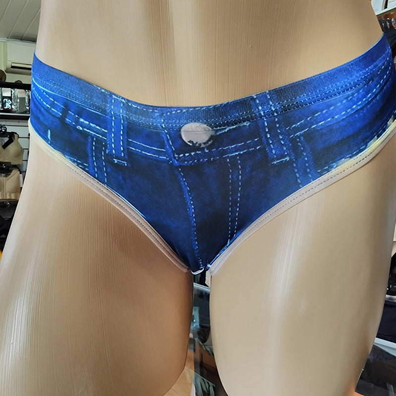 Calcinha JEANS SUBLIMADA