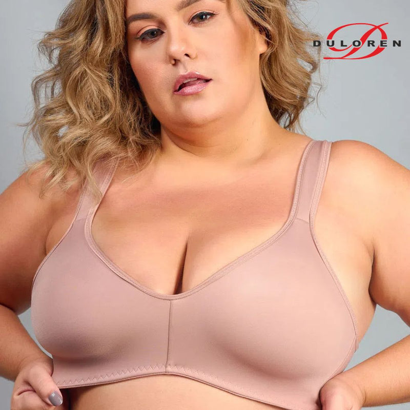 Sutiã Du Loren FLEX POWER PLUS SIZE Alta Compressão Sem Bojo Molde Anatômico