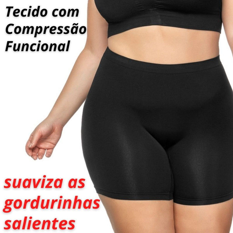 Calça AKEMI PLUS SIZE,Segunda Pele,Cintura Alta,Compressão,Sem Costura