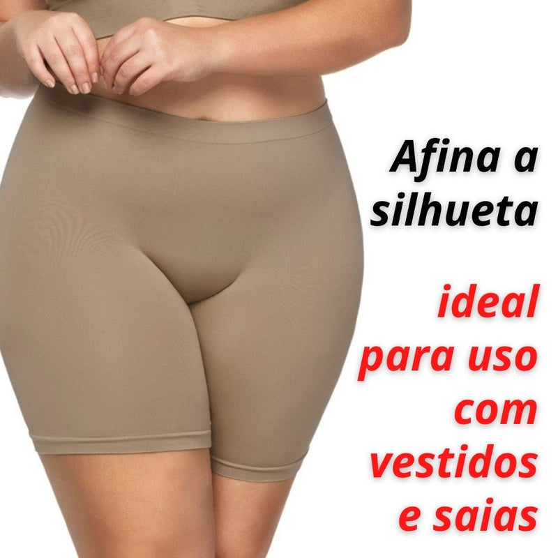 Calça AKEMI PLUS SIZE,Segunda Pele,Cintura Alta,Compressão,Sem Costura