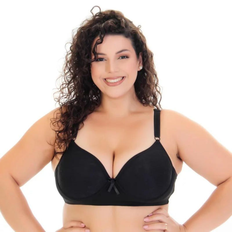 Sutiã SAVANA Plus Size Com Bojo Aro Sustentação Reforçado