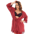 Robe TALITA Plus Size Manga Longa CS_14007